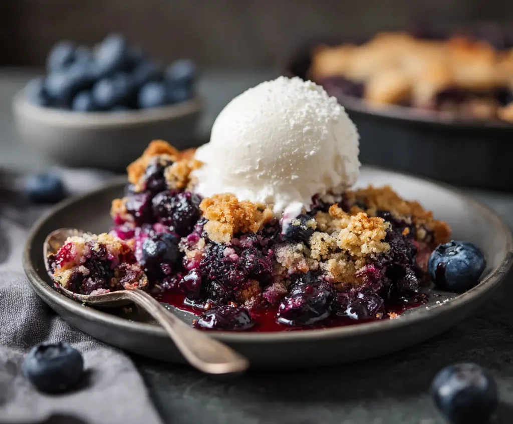 Blueberry Dump Cake Recipe 