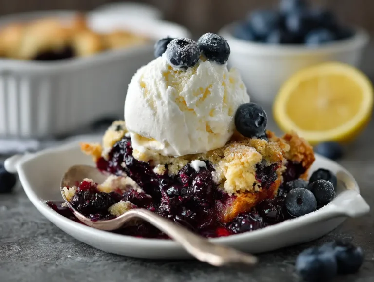 Blueberry Dump Cake Recipe –