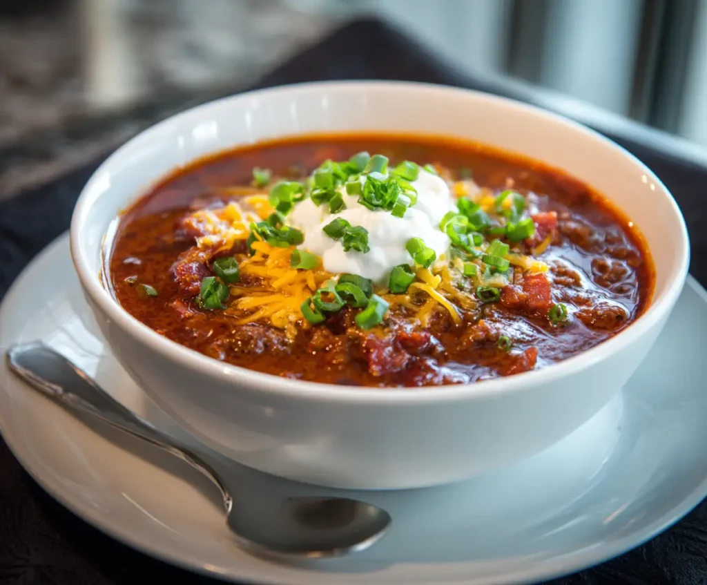Chili with Bacon