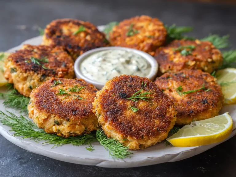 Crispy & Flavorful Salmon Patties Recipe – Easy Homemade Delight