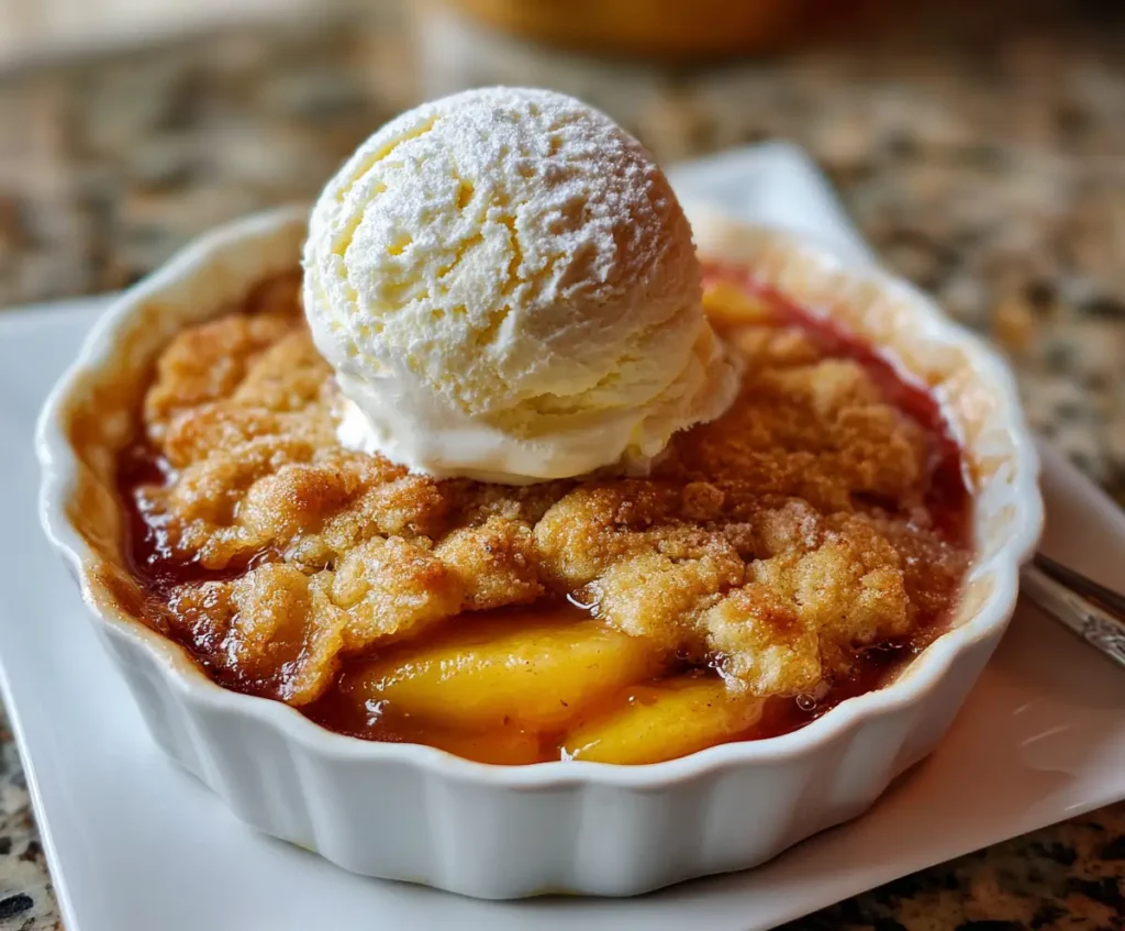 Ingredient Peach Cobbler Recipe