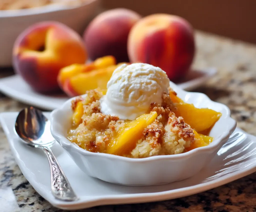 Ingredient Peach Cobbler Recipe