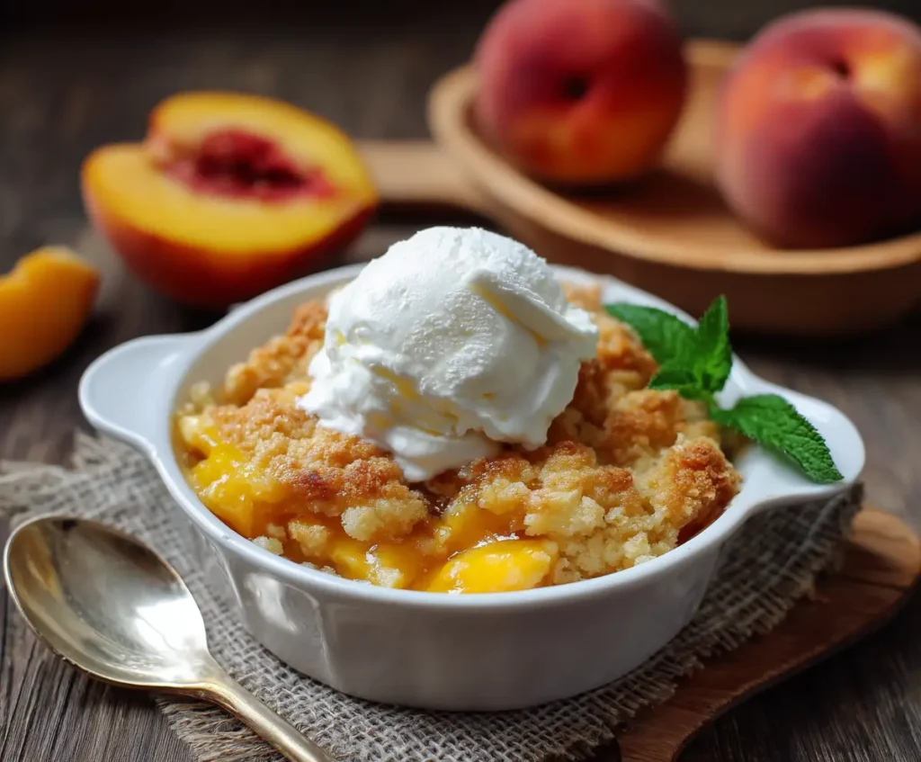 Ingredient Peach Cobbler Recipe