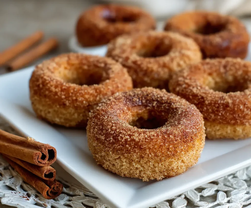 Baked Apple Cider Donuts Recipe 