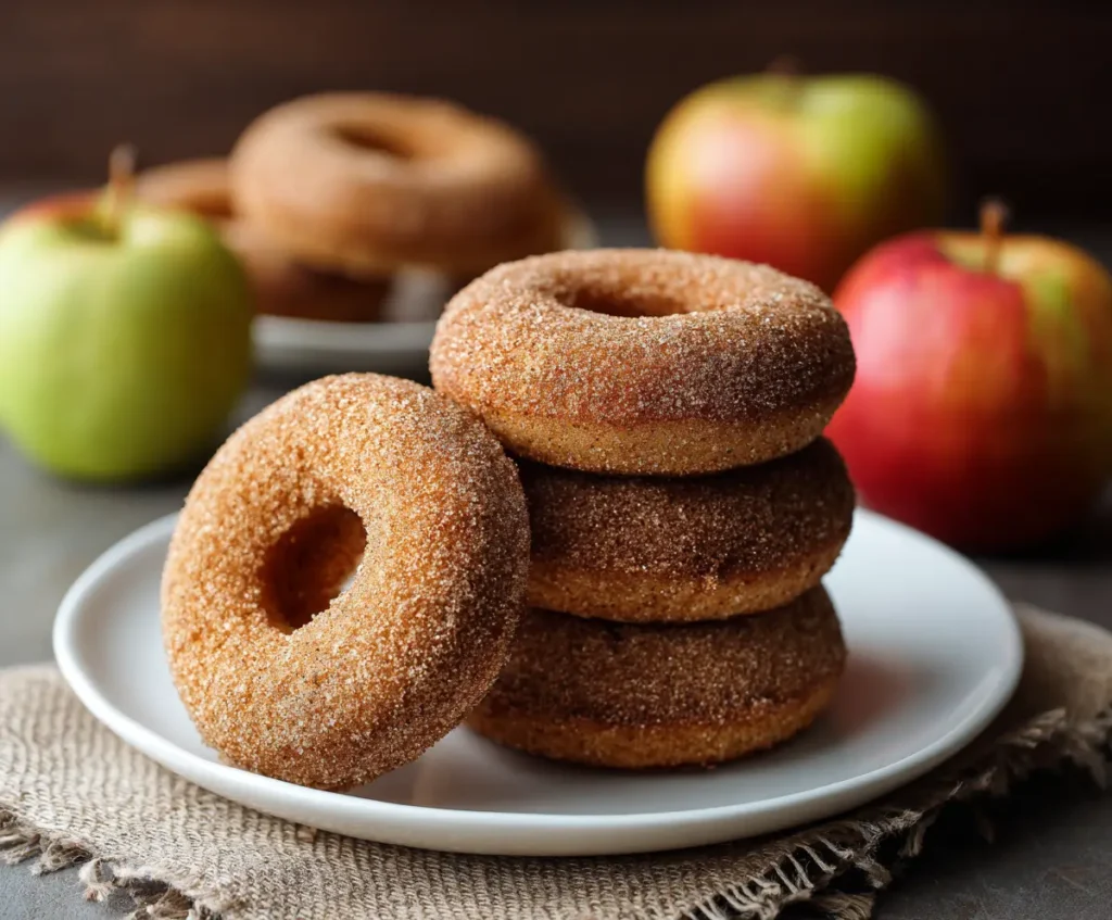 Baked Apple Cider Donuts Recipe 