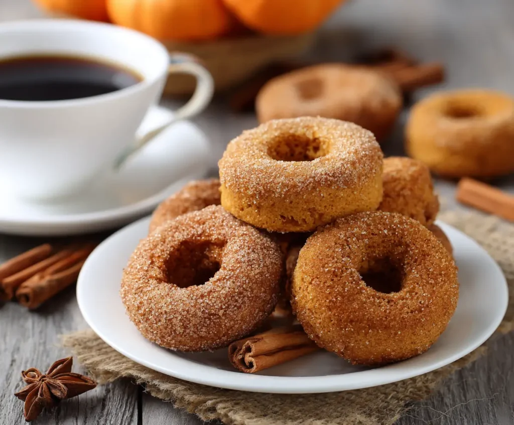 Baked Pumpkin Donuts Recipe