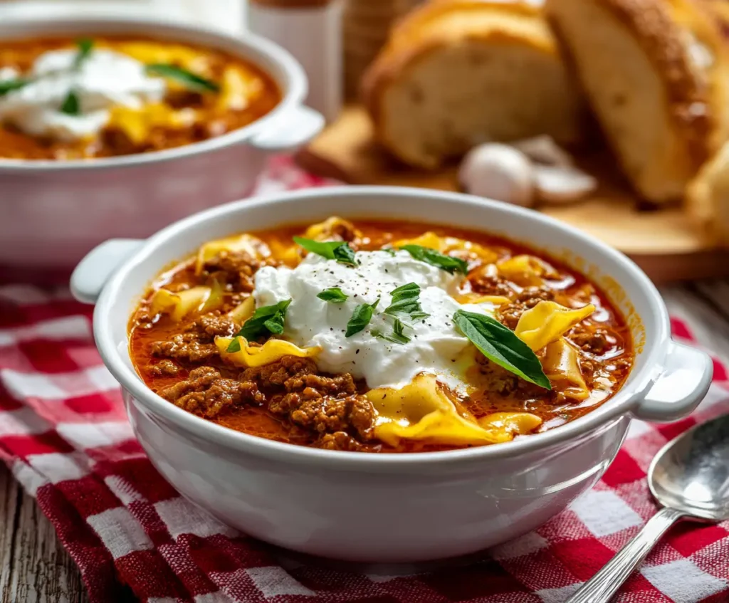 Best Lasagna Soup Recipe