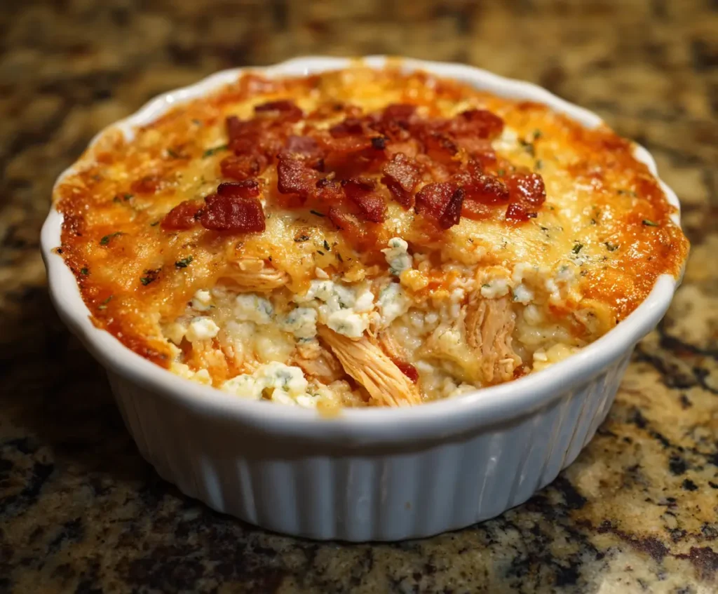 Buffalo Chicken Casserole