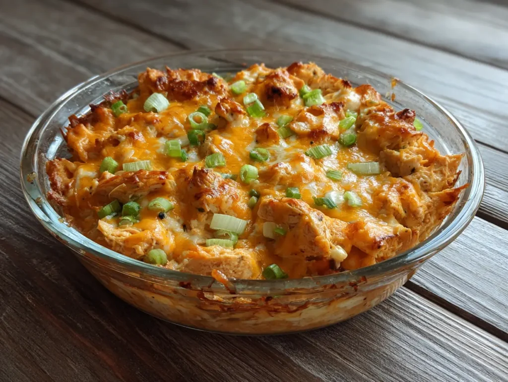 Buffalo Chicken Casserole