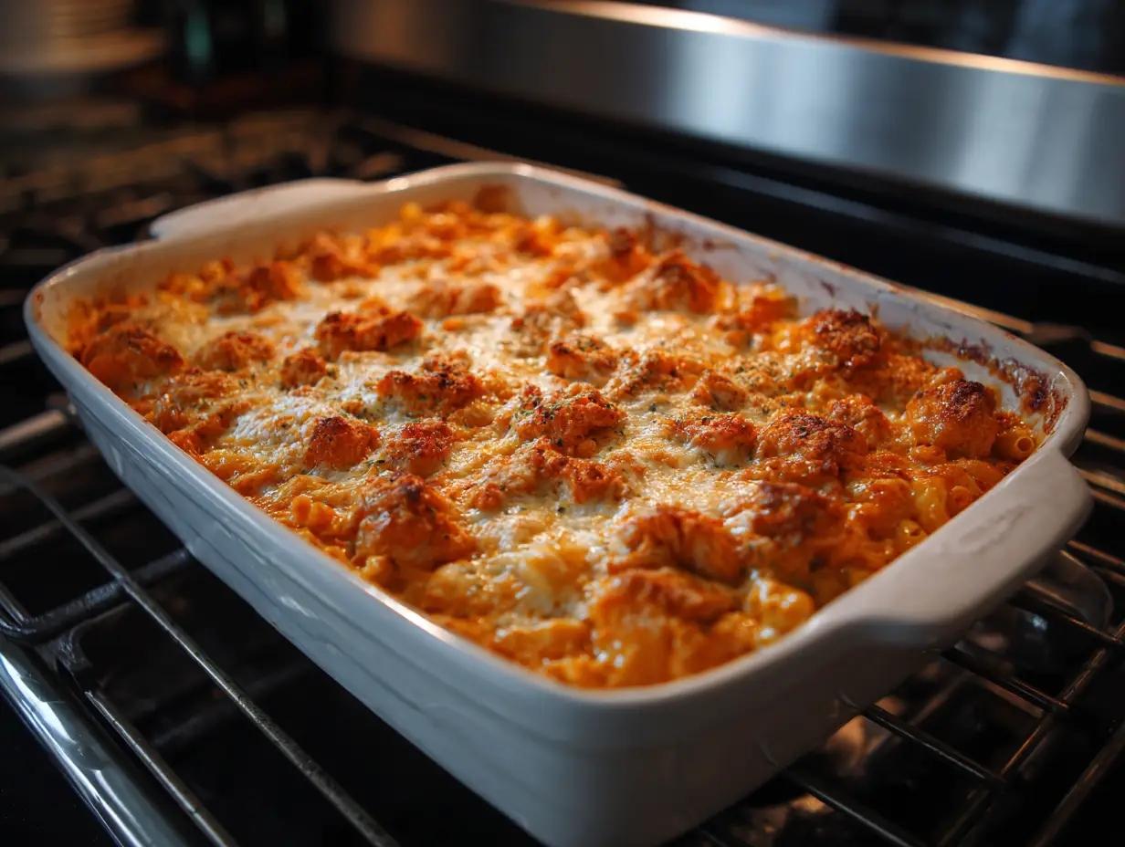 Buffalo Chicken Casserole
