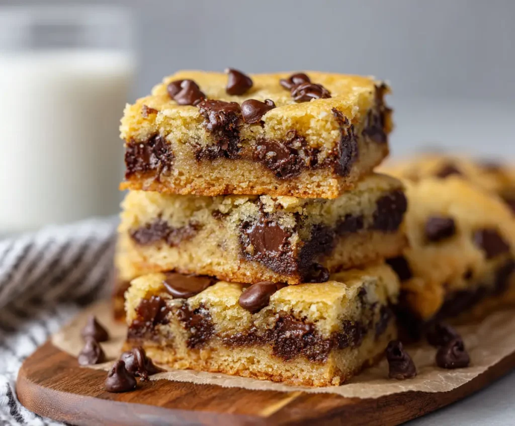 Cake Mix Chocolate Chip Cookie Bars