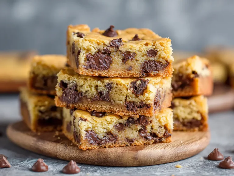 Cake Mix Chocolate Chip Cookie Bars