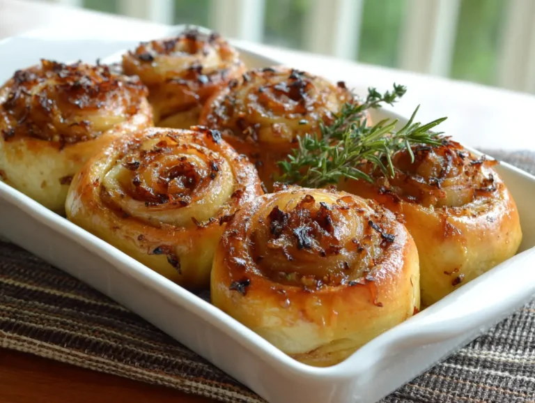 Caramelized Onion Buns