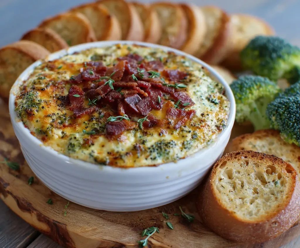 Cheesy Bacon and Broccoli Dip – The Ultimate Crowd-Pleaser

