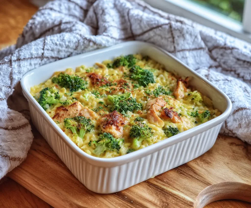 Chicken Broccoli Rice Casserole