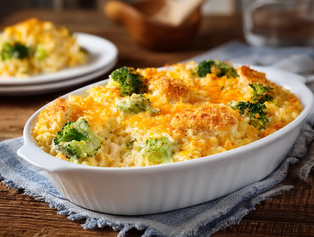 Chicken Broccoli Rice Casserole