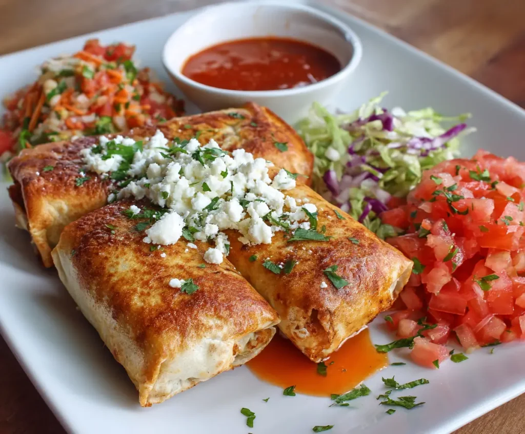 Chicken Chimichangas 