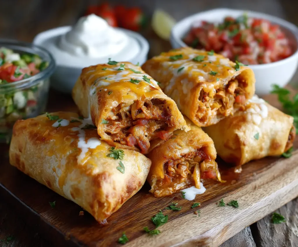 Chicken Chimichangas