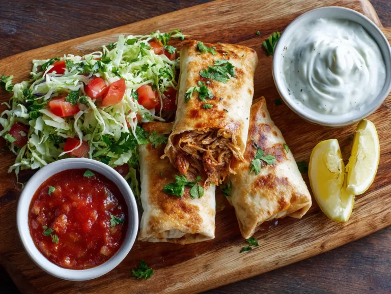 Chicken Chimichangas