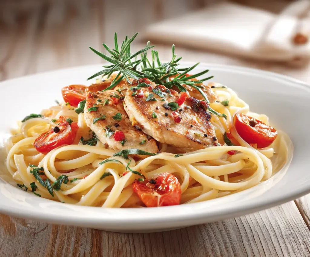Chicken Linguine 