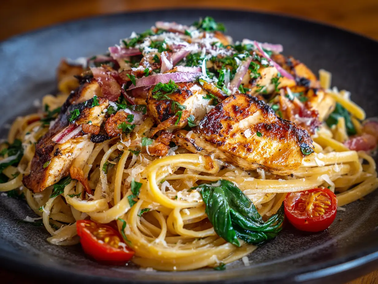 Chicken Linguine