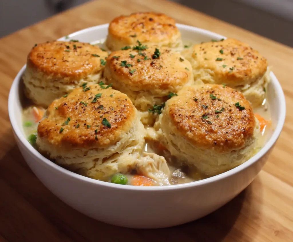 Chicken and Biscuit Casserole