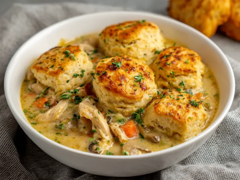 Chicken and Biscuit Casserole