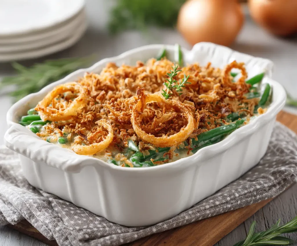 Classic Green Bean Casserole Recipe 
