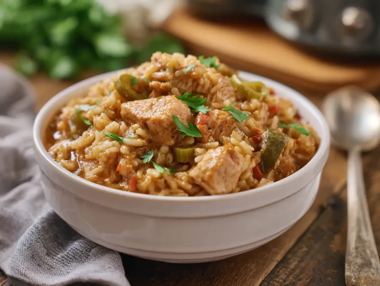 Crockpot Chicken and Rice Recipe
