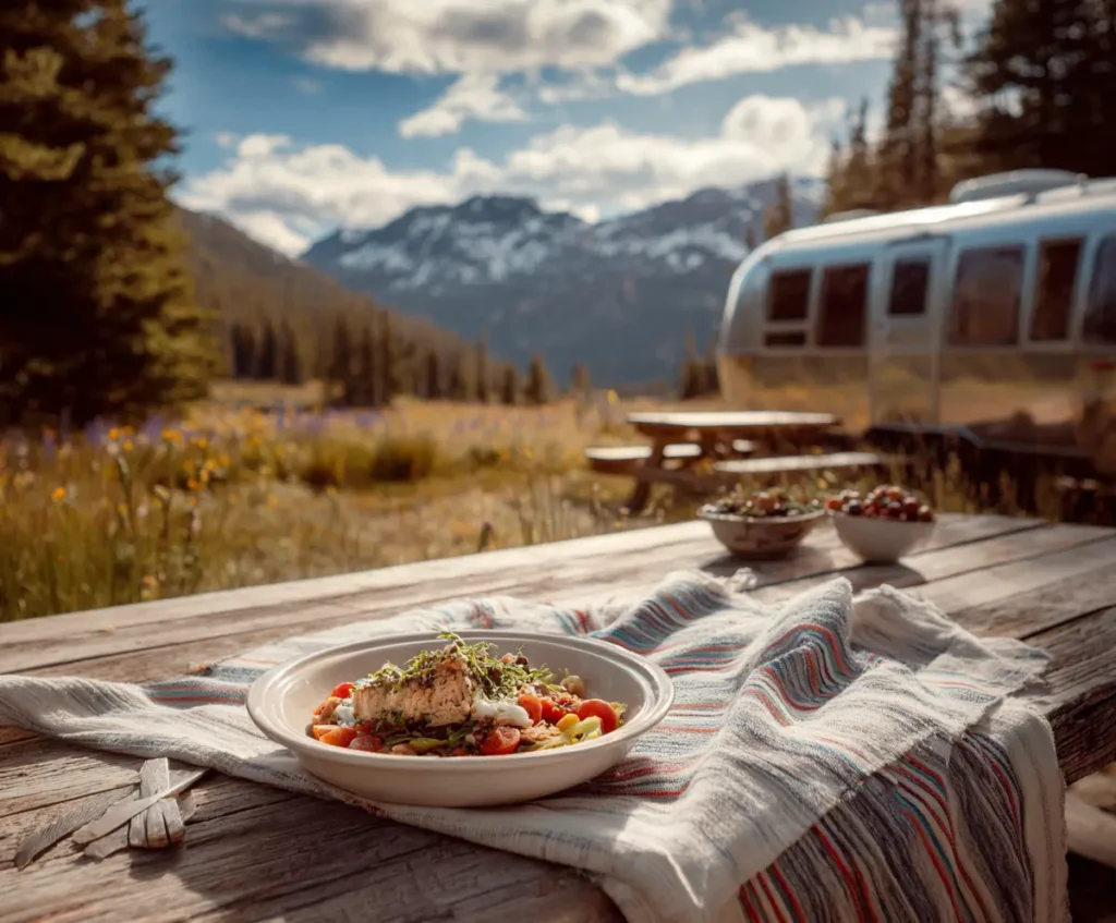 Easy & Delicious Camping Lunch