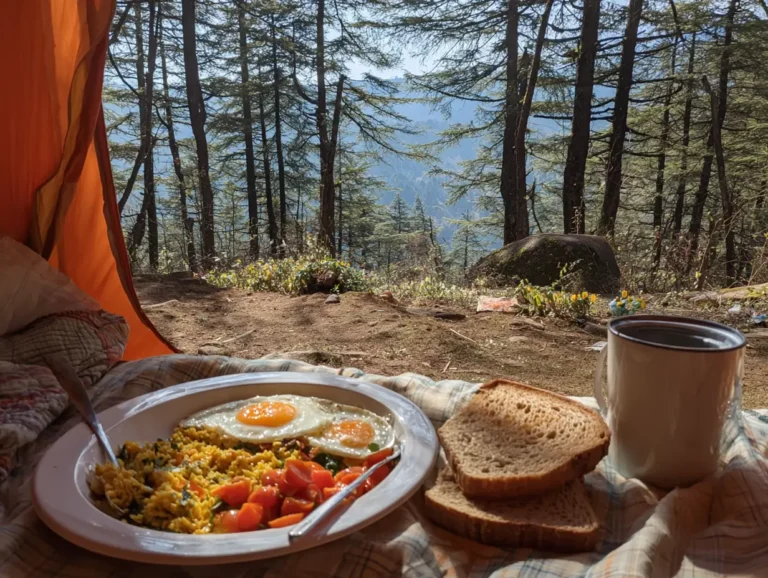 Easy & Delicious Camping Lunch