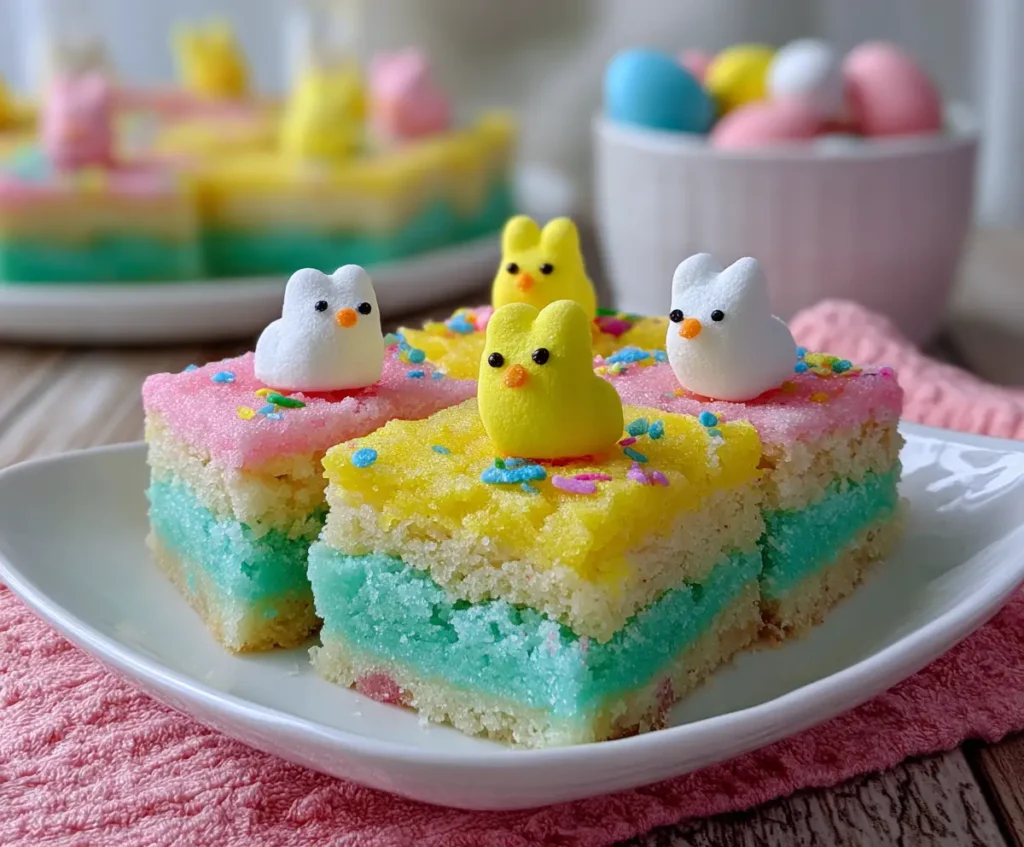 Easy Peeps Sugar Cookie Bars Recipe
