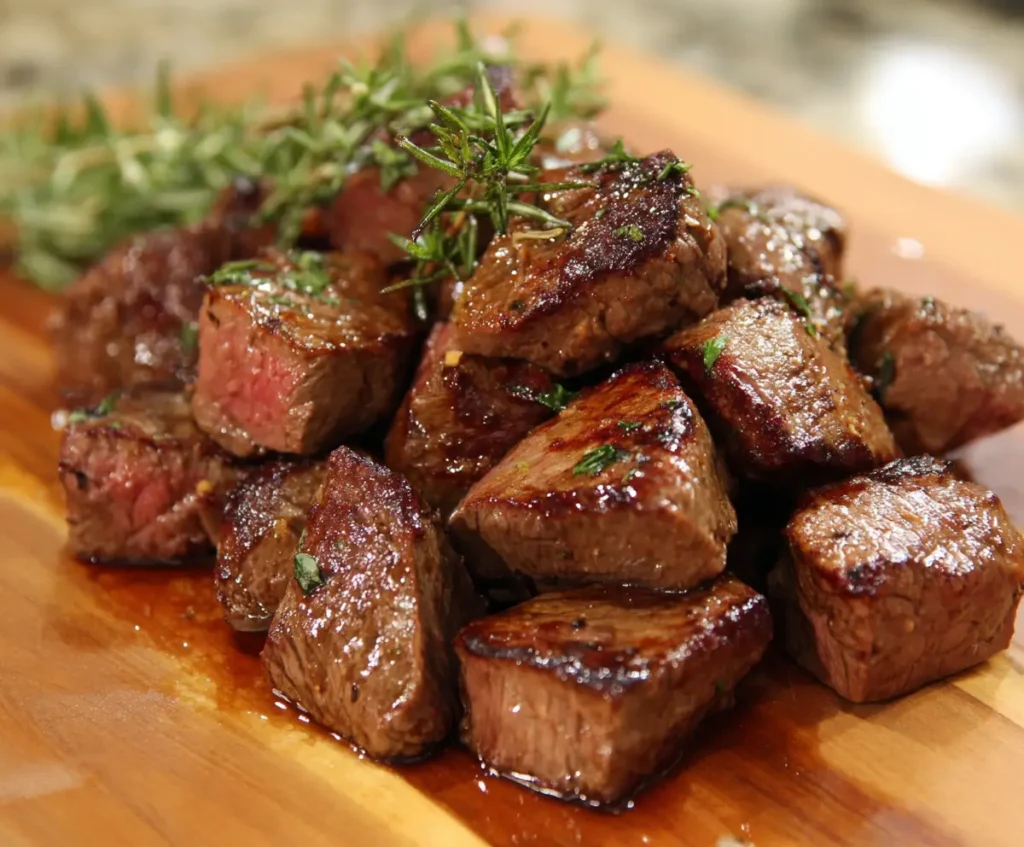 Easy Sirloin Steak Tips Recipe