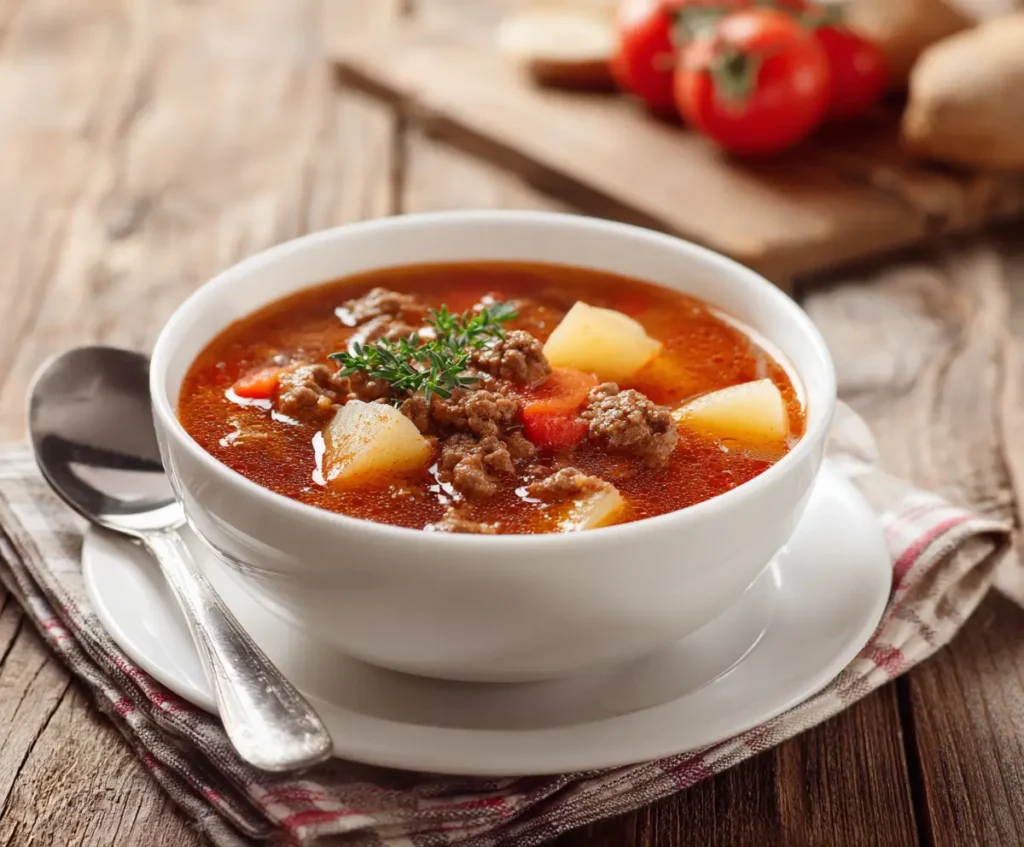 Hamburger Soup 