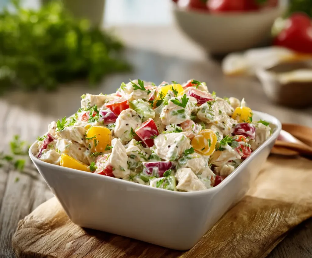 How to Serve Chicken Salad
