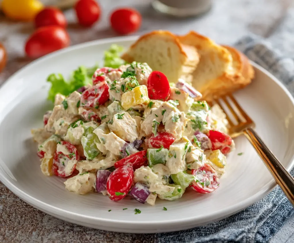 How to Serve Chicken Salad 