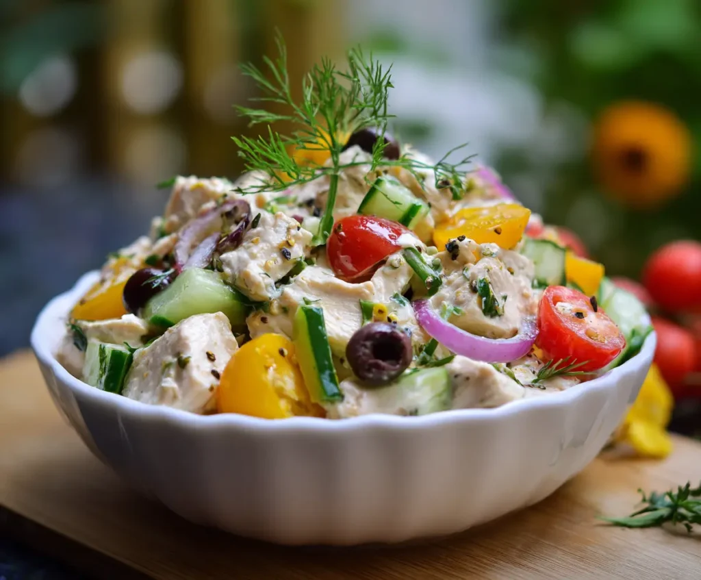 How to Serve Chicken Salad