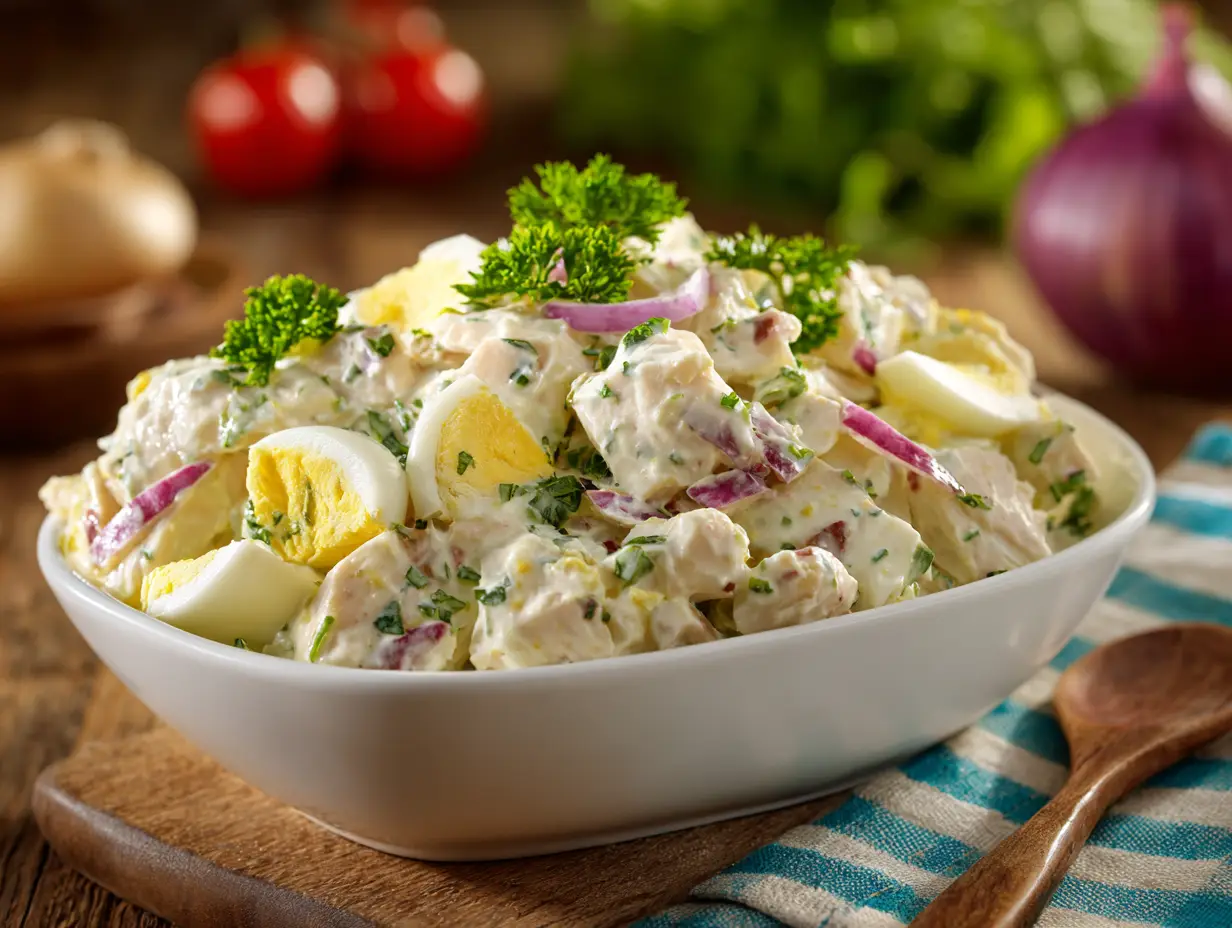 How to Serve Chicken Salad