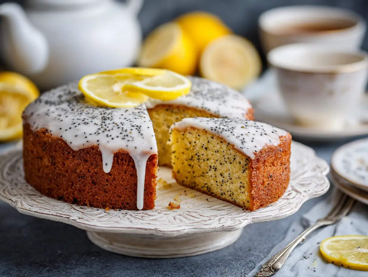 Lemon Poppy Seed Cake Recipe