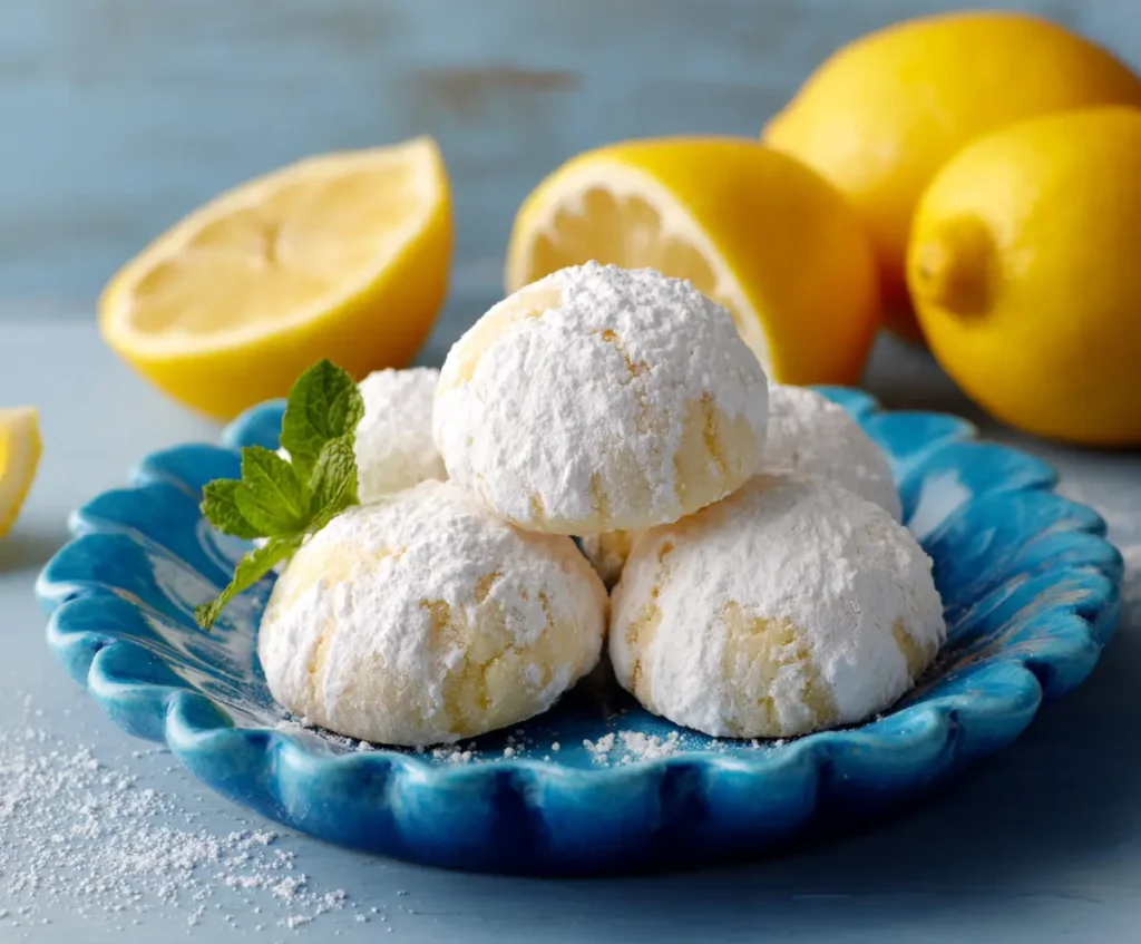 Meltaway Lemon Cookies Recipe