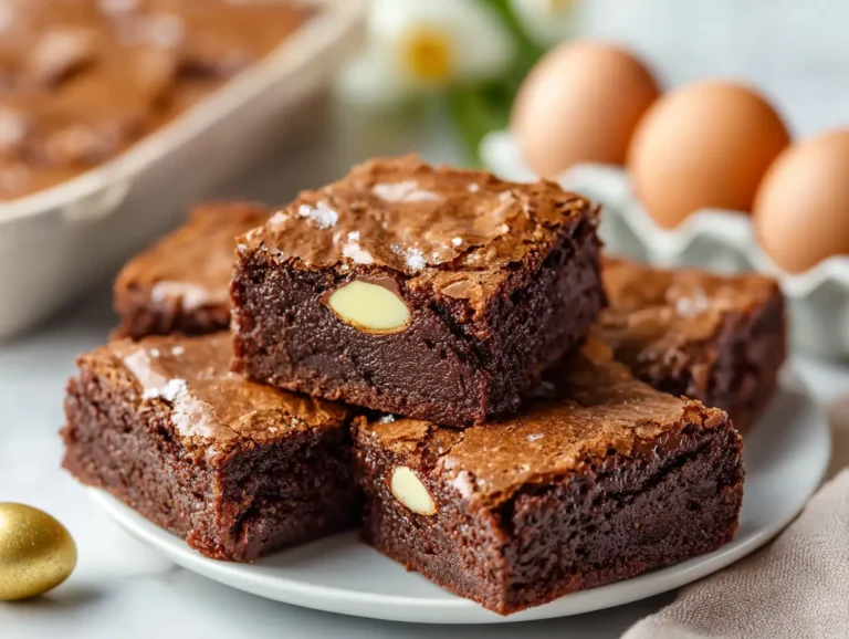 Mini Egg Nutella Brownies Recipe