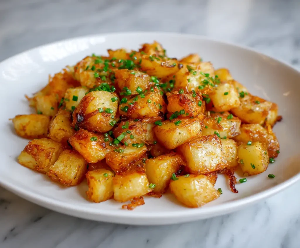 Pan Fried Diced Potatoes 