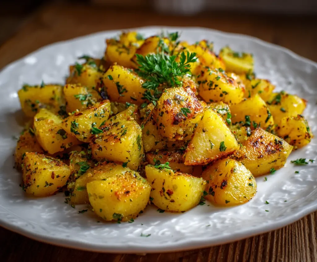 Pan Fried Diced Potatoes