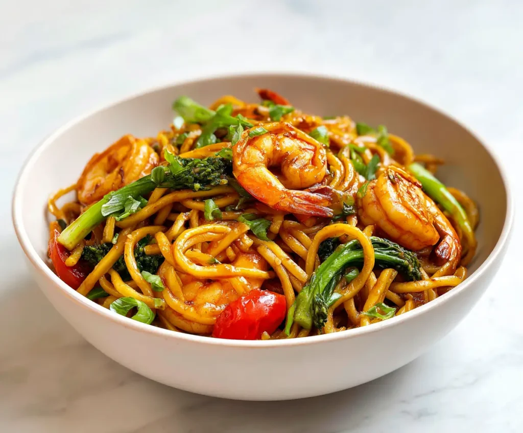 Shrimp Lo Mein – Better Than Takeout!

