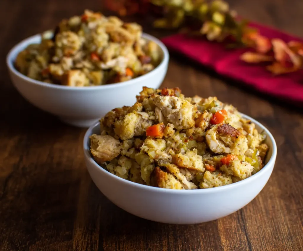 Slow Cooker Chicken and Stuffing