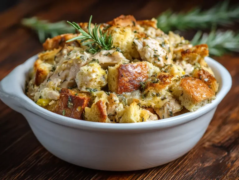 Slow Cooker Chicken and Stuffing