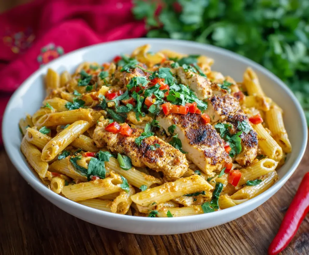 Spicy Chicken Chipotle Pasta