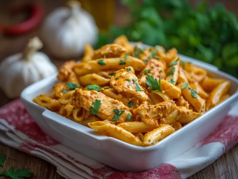 Spicy Chicken Chipotle Pasta
