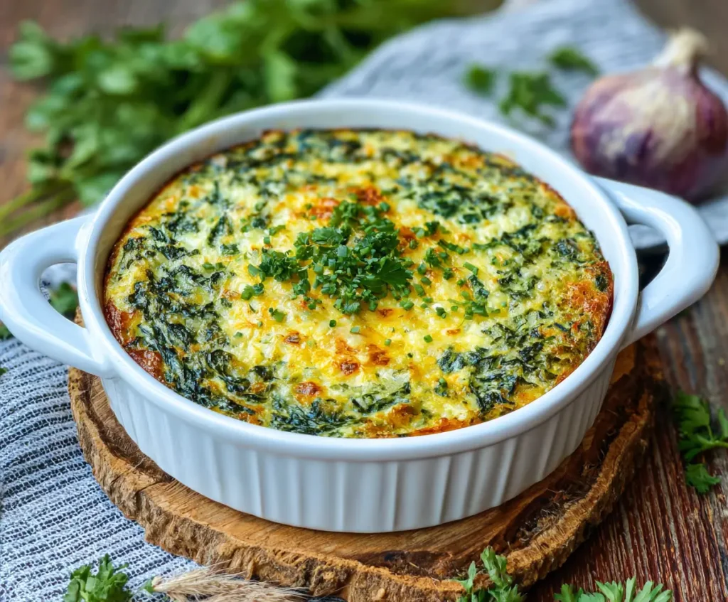 Spinach Rice Casserole