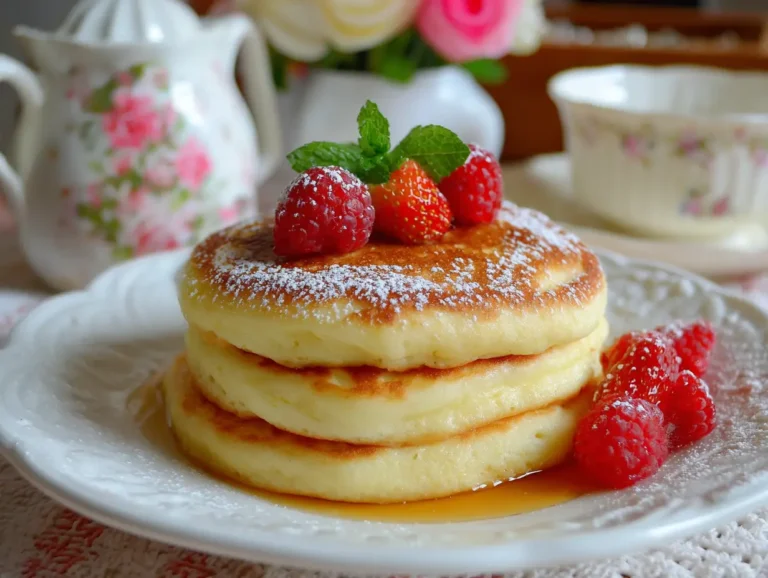 The Best Fluffy Pancake Recipe